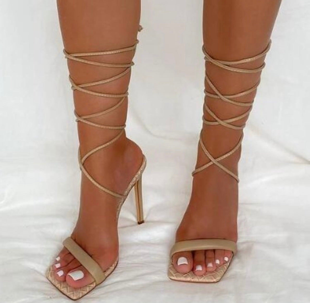 “Exquisite” (Bold Strappy Sandal Heel)